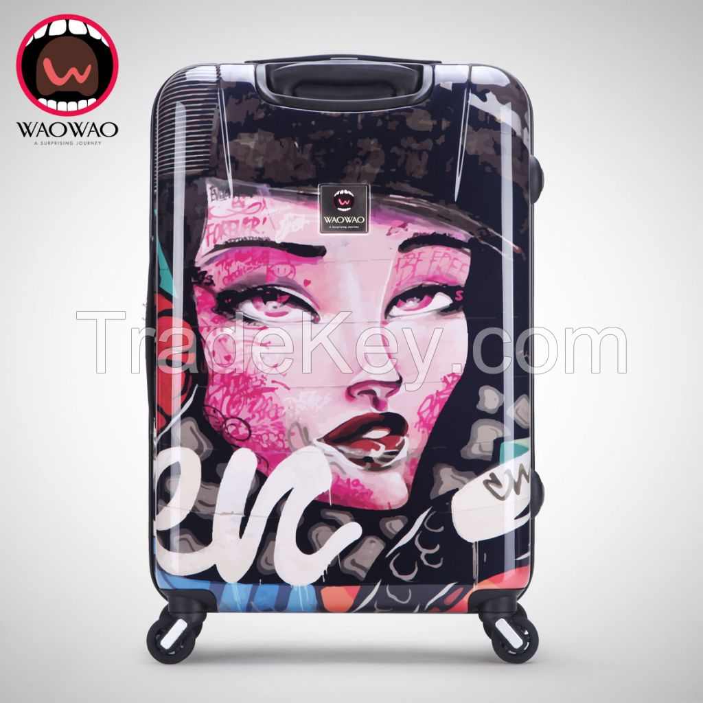 ABS PC hardshell travel luggage WAO053