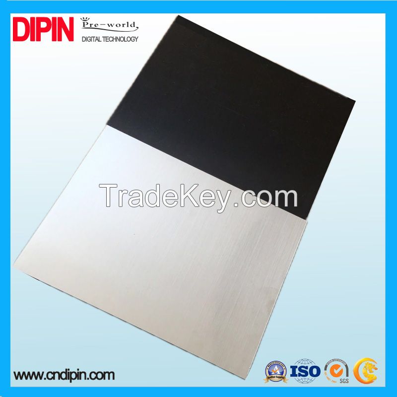 Gold and Silver  Double color plastic sheet