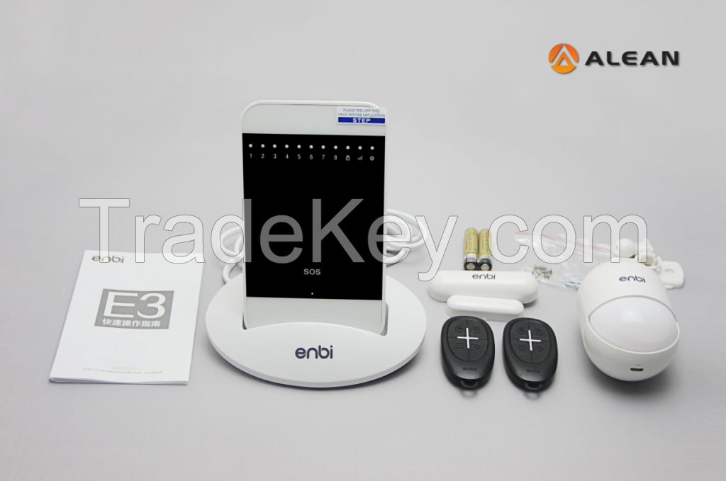 Wireless GSM home security burglar alarm system