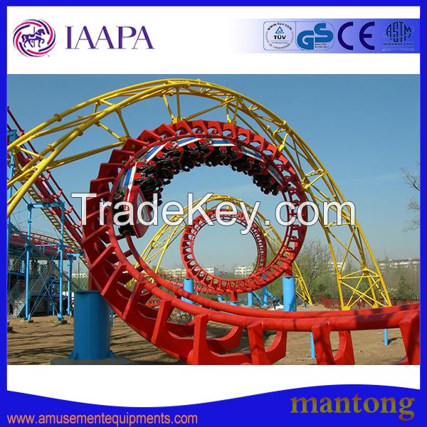 amusement park products Thrilling roller coaster for sale 