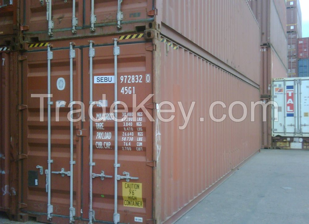 40&#039; Length (feet) and Reefer Container Type used containers