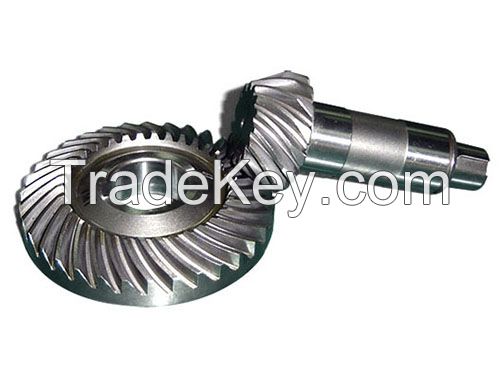 Gound spiral bevel gears