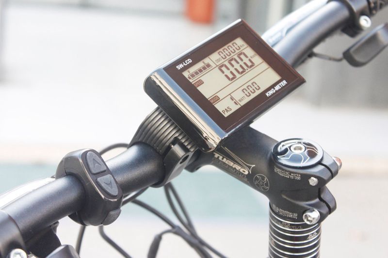 Electric Bicycle parts  SW-LCD Display Showing Exact Speed from KING-METER