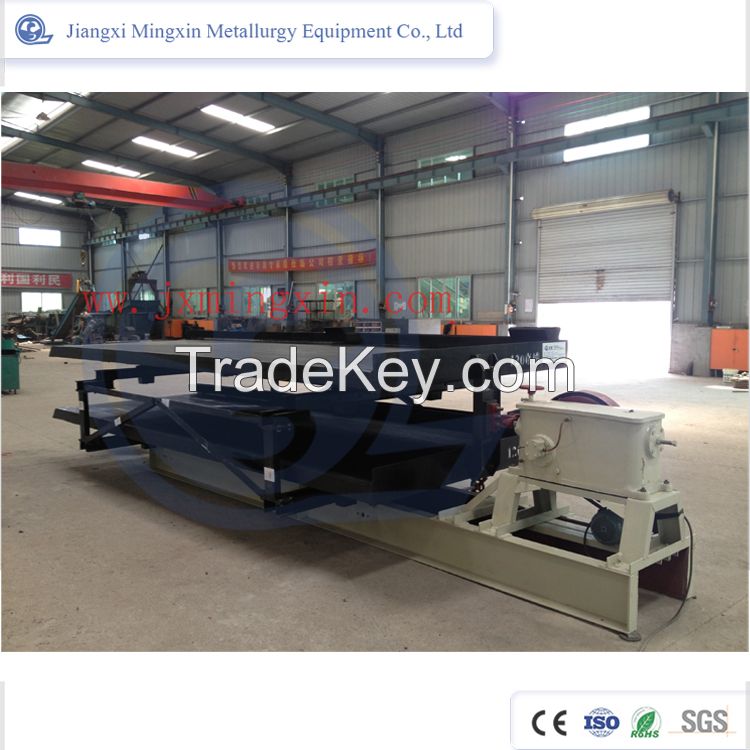 Gravity separation shaking table for gold,tungsten,Copper, lead Mineral Separator