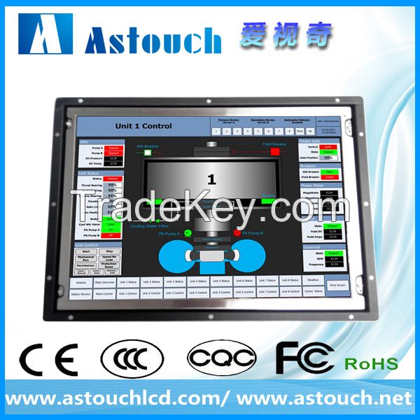 Factory supply 7-55 inch open frame monitor ,industrial lcd monitor ,touch screen optional