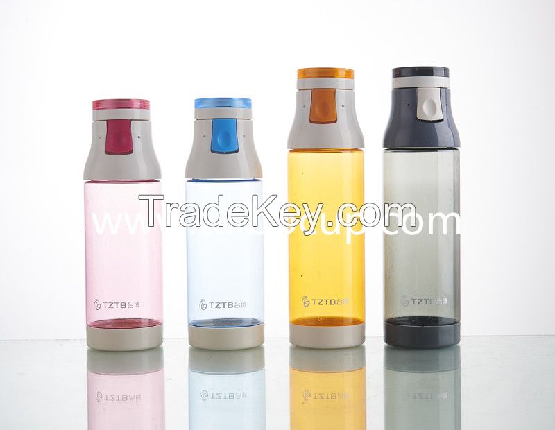 400ml flip top water bottle with lid