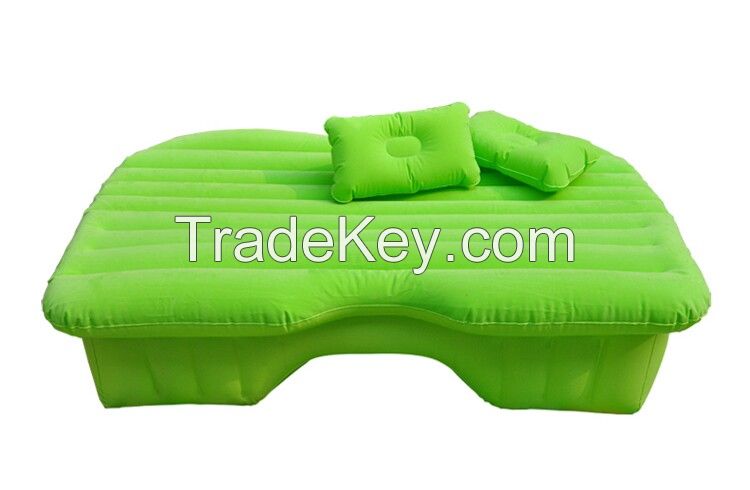 Flocked Inflatable Cushion in car