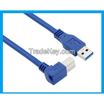 Right elbow USB 3.0 vs 2.0 computer high speed cable