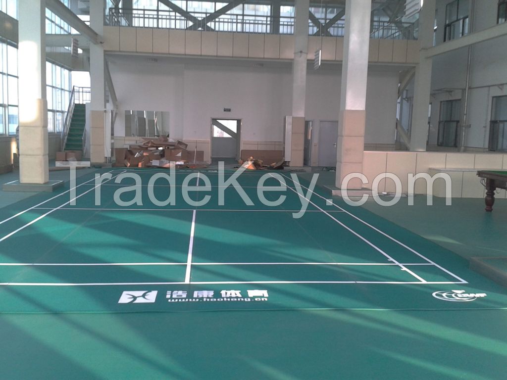 olympic quality badminton floors