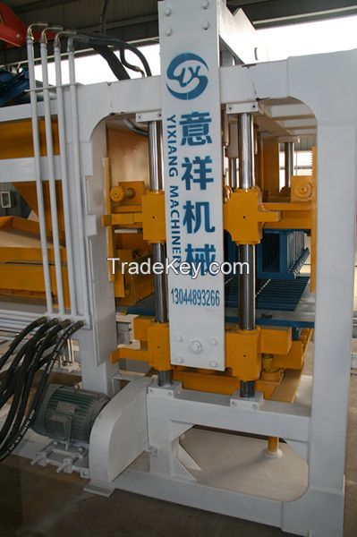 YXQT6-15Automatic Baking Free Brick Machine Line, Cement Block Making Machine, pavement block machine