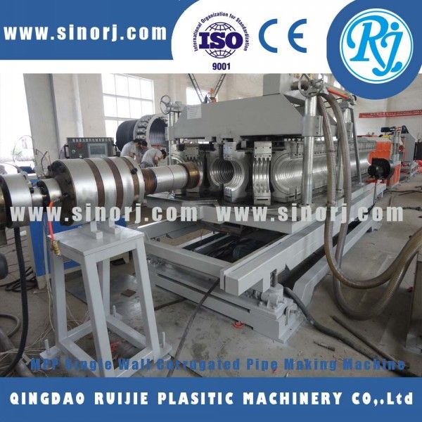 MPP Electrical Corrugated Pipe Making Machine