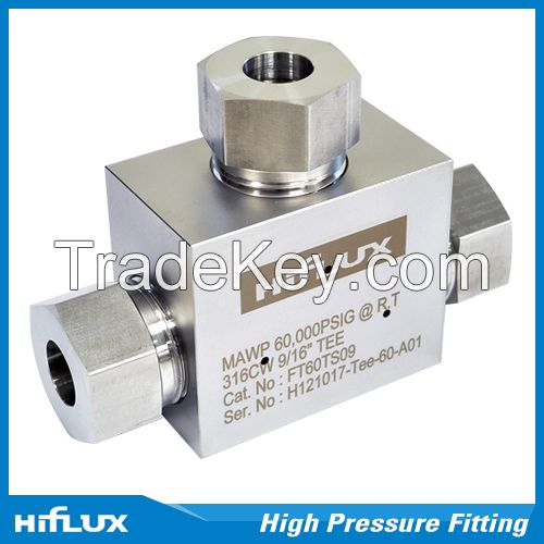 [HIFLUX] High Pressure Tube Fitting - Elbow, Tee, Cross