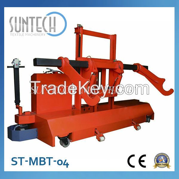 SUNTECH Motorized Beam Rolls Transport Trolley for Textile Upper Beam Carrier