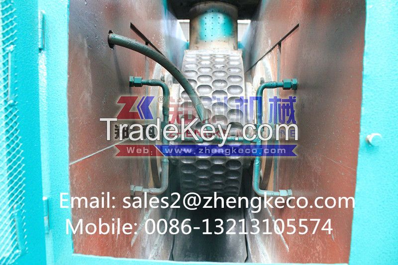 Hydraulic dry powder briquette machine