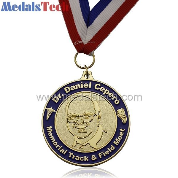 portrait of souvenir custom medal