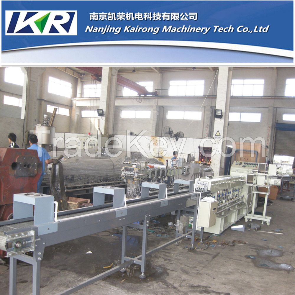 Mini Lab Twin Screw Plastic Granules Extruder Machine Price