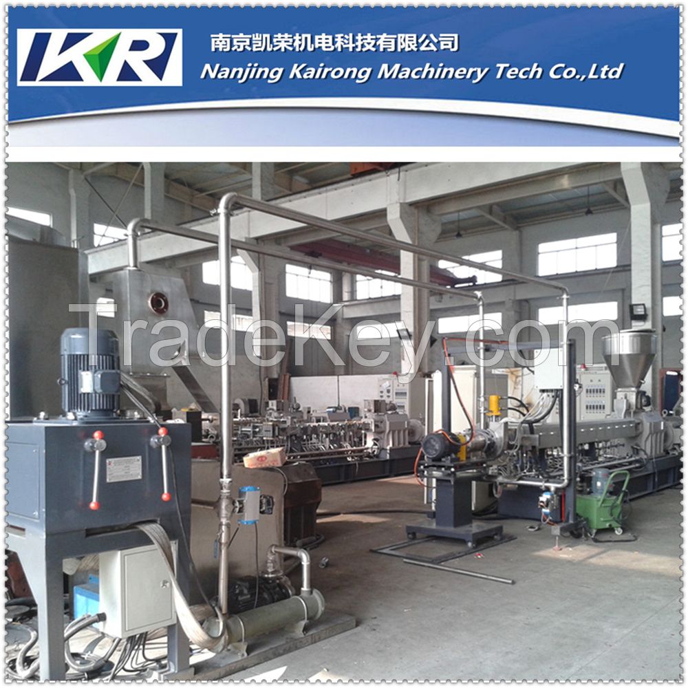 Plastic PP/PE/PVC/ABS/EVA Granules Making Extruder Pelletizer Machine