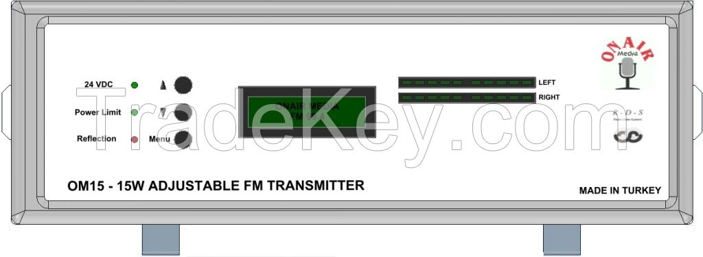 15W Digital Stereo FM Exciter 