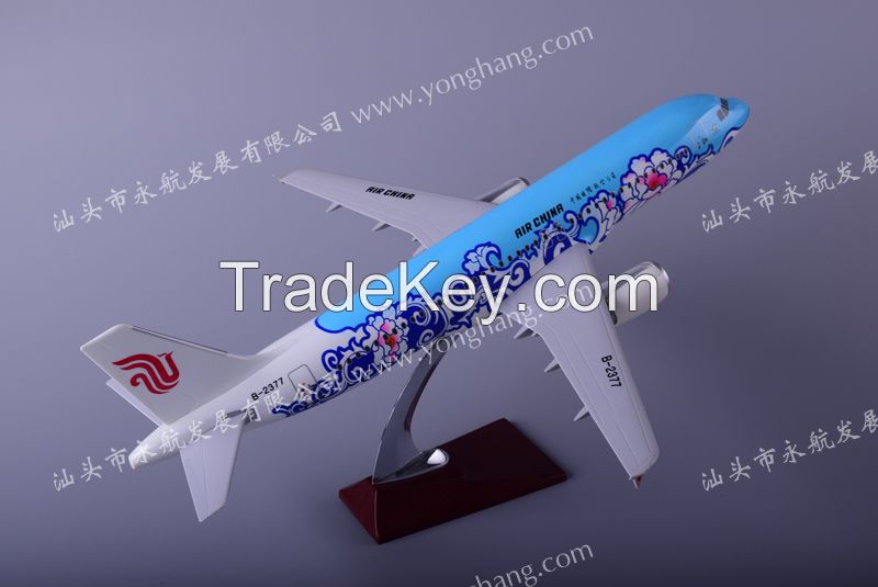 A320 resin plane model Air China