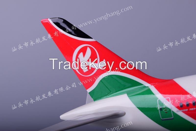 B787 resin plane model Kenya Aviation