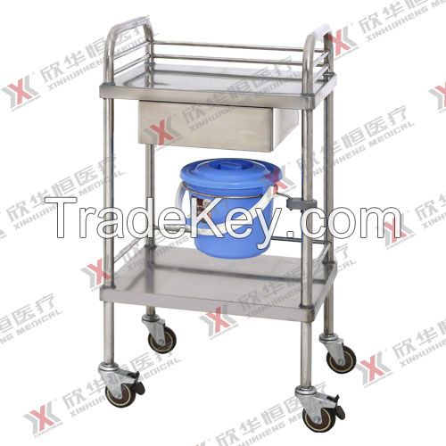  stainless steel treatment trolley