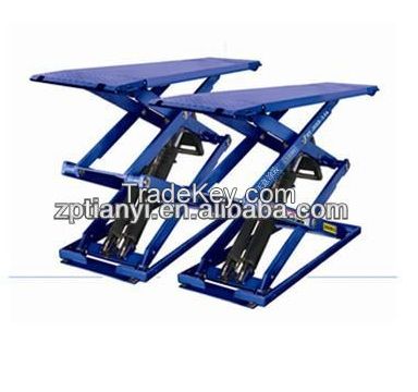 Best price alibaba express short platform double scissor lift/auto lift/mobile auto lift