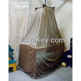 100% Silver Coated Nylon Mesh Fabric for Anti-Radiation Bed Canopy