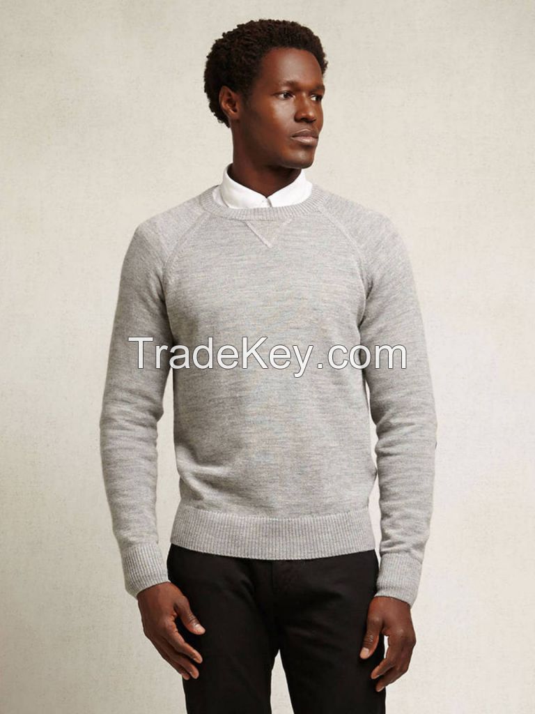 alpaca crew neck sweater