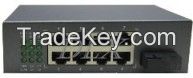 DLX-FS04/08 series 4channels 8channels 10/100m Ethernet Fiber Optical Switch