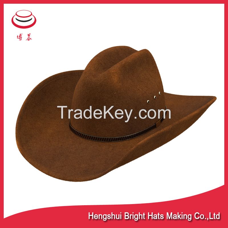 Wool Felt Fedora hats Cowboy Hats