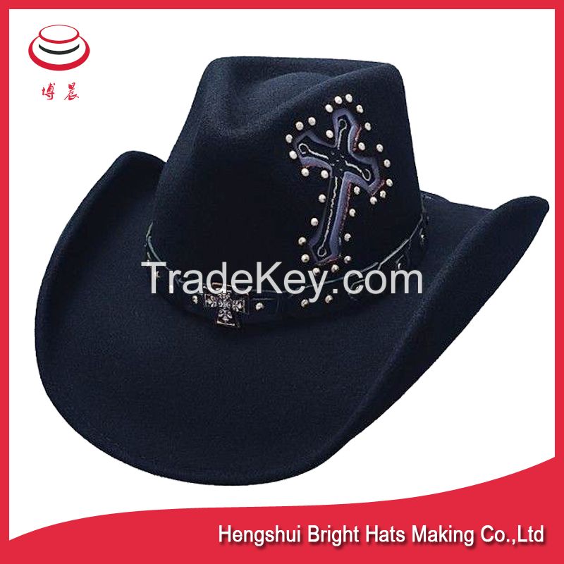 Wool Felt Fedora hats Cowboy Hats