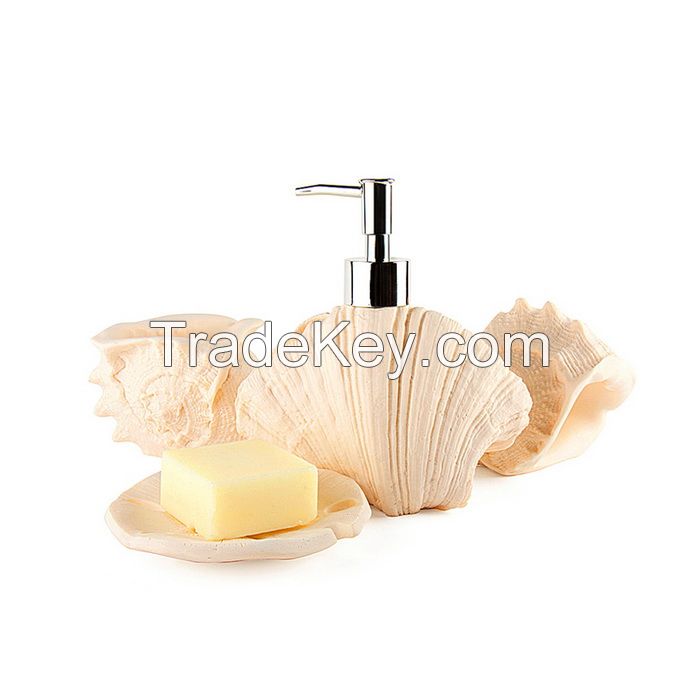 Shell Shape Bathroom Set