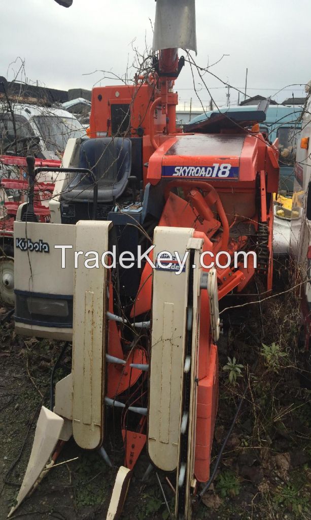 Used combine harvester Kubota R1-18G Unit 4