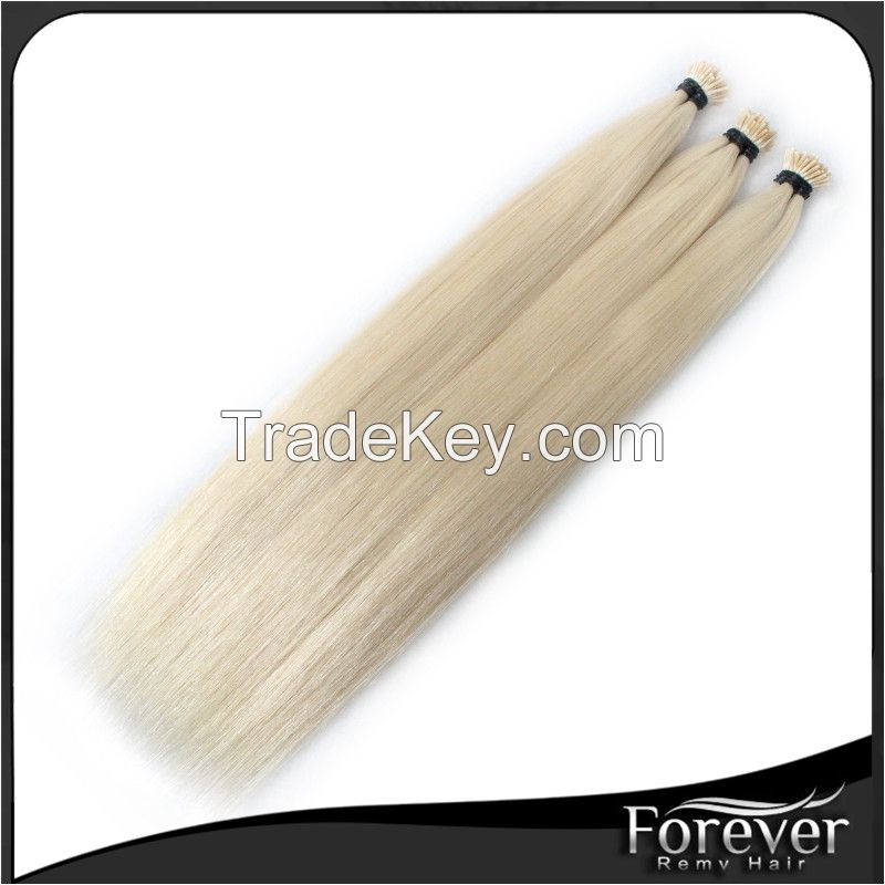 Forever factory real remy hair 18inch pre bonded hair extensions    