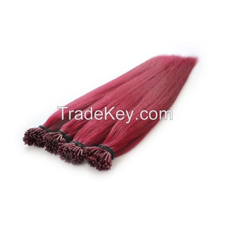 Forever factory real remy hair 18inch pre bonded hair extensions    