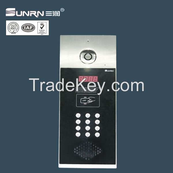 zwave door lock entry door camera intercom with camera