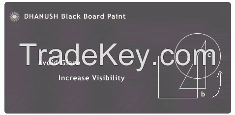 Dhanush Black Board Paint