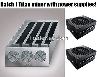 KnC Miner Titan 300 MH s+ Litecoin Scrypt ASIC Mining Hardware BATCH 1 NEW