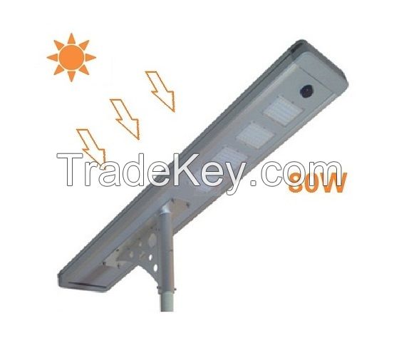 80W solar LED street light