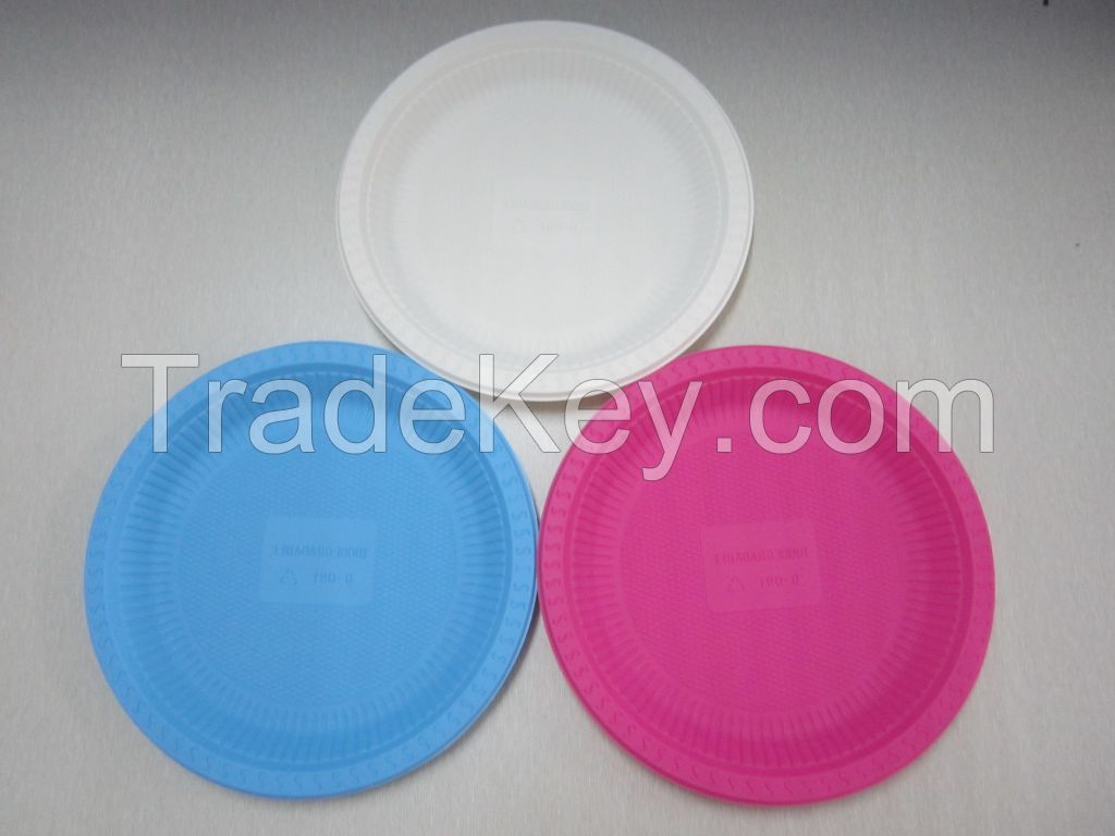 Diaposable Biodegradable 9 inch Dinner Plates