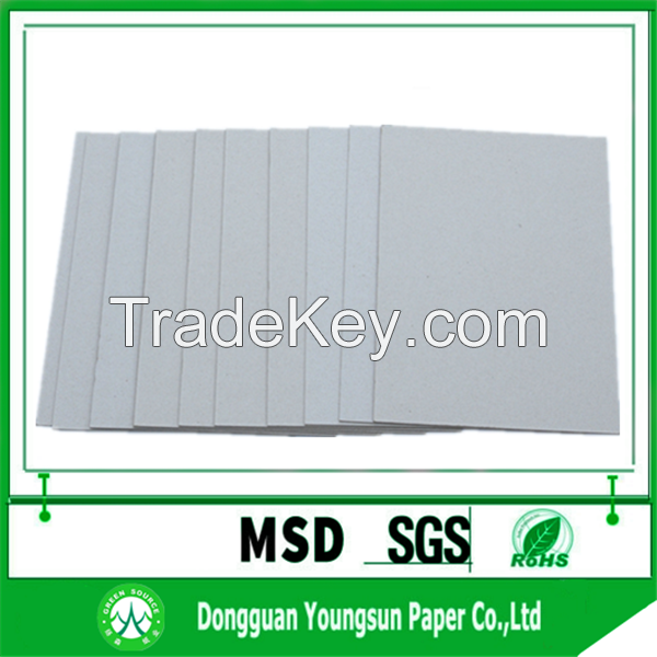 High stiffness grey chipboard and grey cardboard &amp;amp; grey paperboard