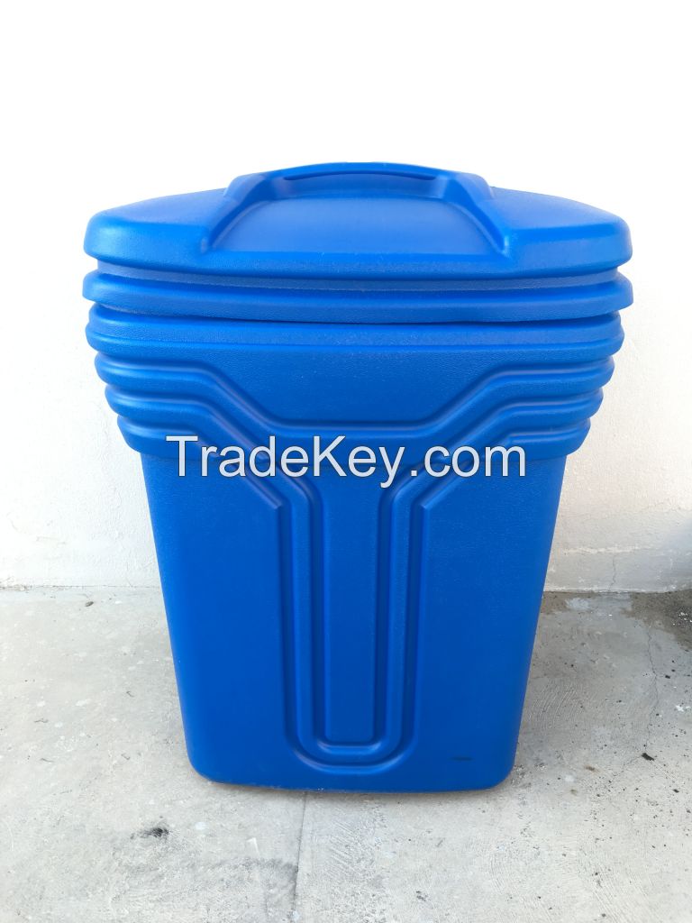 Plastic Garbage Bin 120 liter with wheels