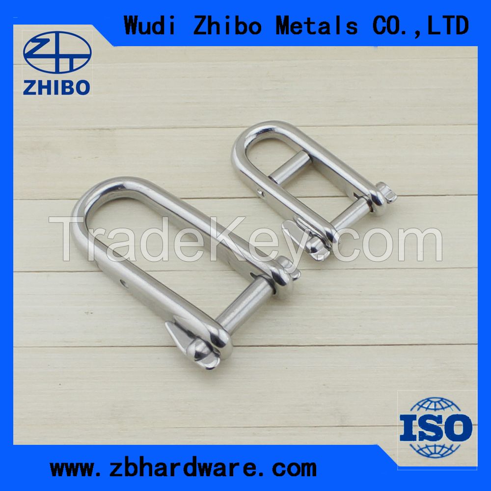 Hot Forged Stainless Steel AISI304/316 D Shackle/Bow Shackle US/Europe