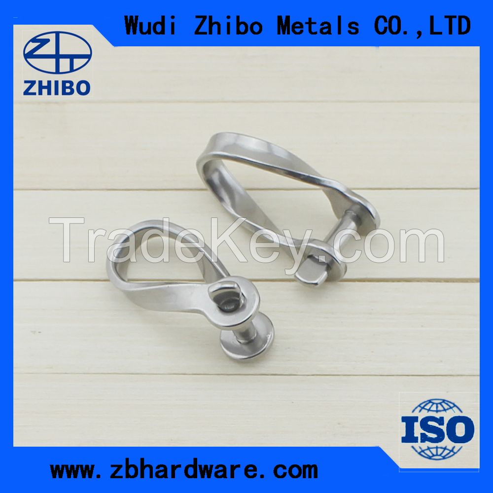 Hot Forged Stainless Steel AISI304/316 D Shackle/Bow Shackle US/Europe