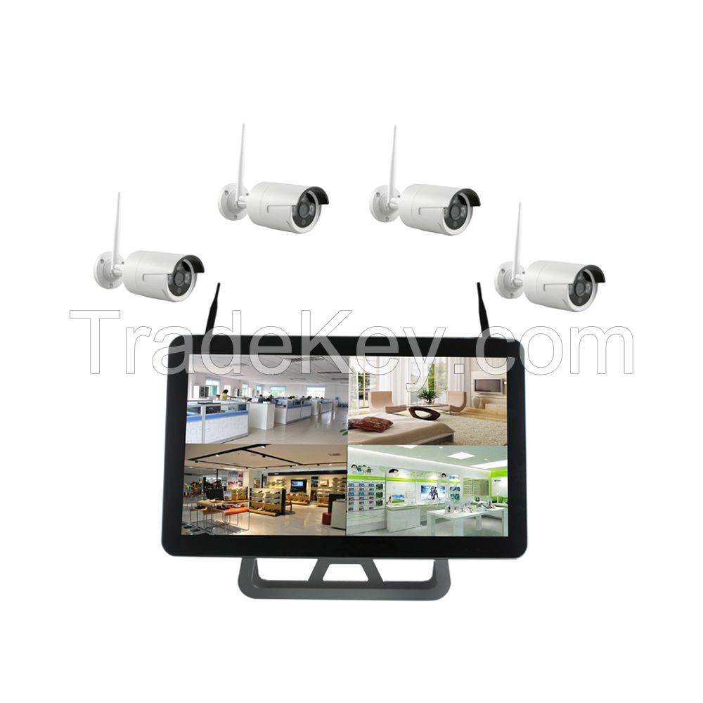 LS Vision 8ch Nvr Kit 960p 1.3mp Wireless Wifi Ip Camera P2p Cctv Security Surveillance ( LS-WK8108)