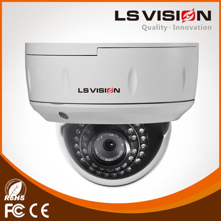 LS VISION high resolution 4mp motorized lens ip dome camera (LS-ZD5400M)