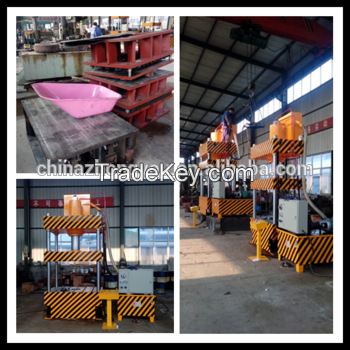 hydraulic press machine,hydraulic press machine for wheelbarrow tray,wheelbarrow tray making machine