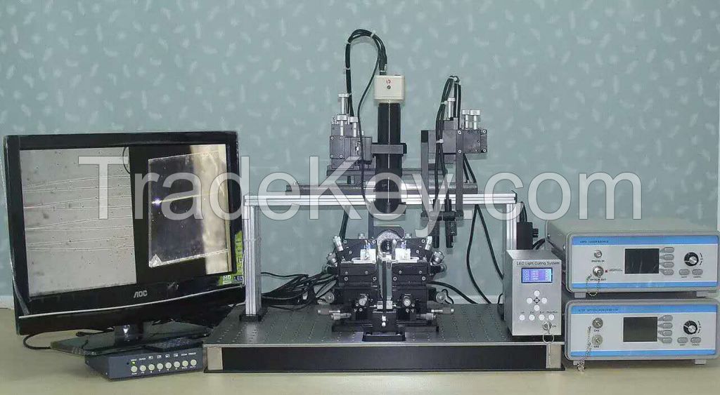 Manual Fiber Alignment System WDM/CWDM/PLC assembling equipment