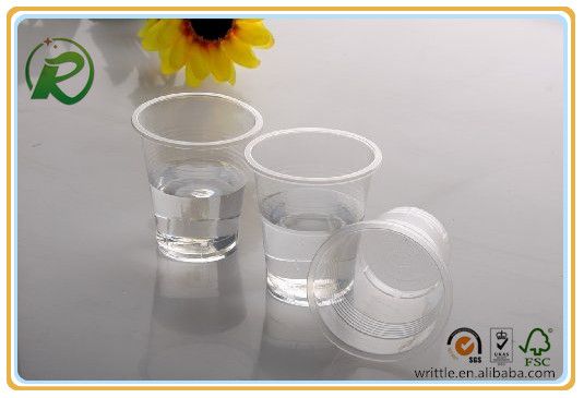 China supplier disposable custom printed plastic cups for cold drinks