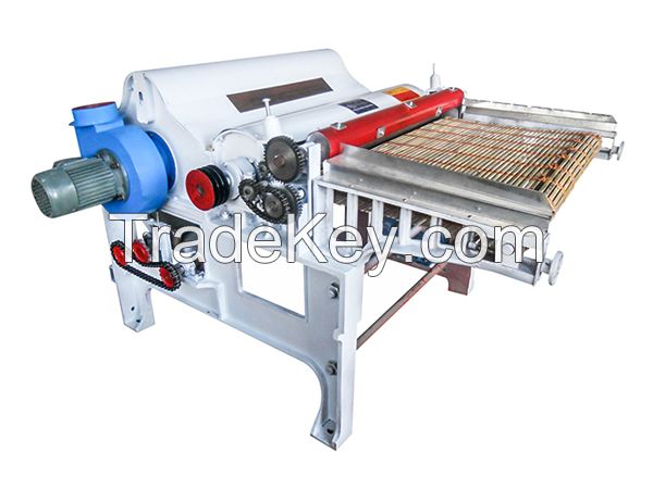 GM 250 three roller cotton waste recycling machine 